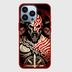 Чехол iPhone 13 Pro Кратос кельтский