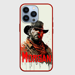 Чехол iPhone 13 Pro Arthur Morgan painting