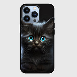 Чехол iPhone 13 Pro Голубоглазый котенок