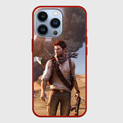 Чехол для iPhone 13 Pro Uncharted 3, цвет: 3D-красный