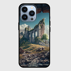Чехол iPhone 13 Pro Руины от нейросети