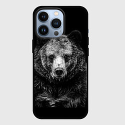 Чехол для iPhone 13 Pro Медведь тотем славян, цвет: 3D-черный
