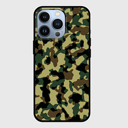 Чехол iPhone 13 Pro Военный камуфляж