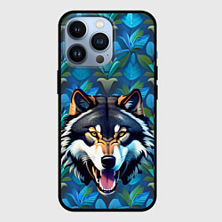 Чехол iPhone 13 Pro Волк из джунглей