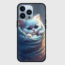 Чехол iPhone 13 Pro Котик в мешке