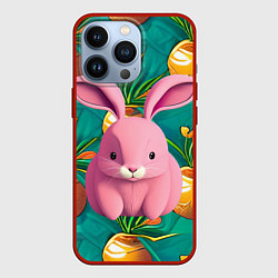 Чехол iPhone 13 Pro Pink rabbit