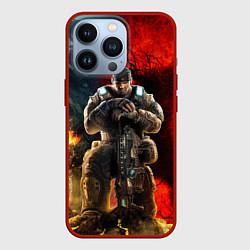 Чехол iPhone 13 Pro Gears of War Маркус Феникс