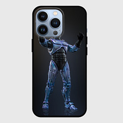 Чехол iPhone 13 Pro Робокоп в стойке