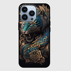 Чехол iPhone 13 Pro Тигр Irezumi