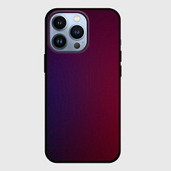 Чехол для iPhone 13 Pro Столкновение двух цветов, цвет: 3D-черный
