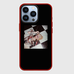 Чехол для iPhone 13 Pro Anikv - broken season, цвет: 3D-красный