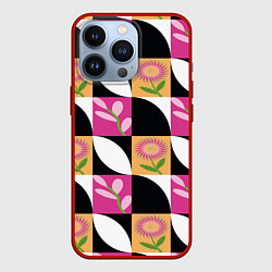Чехол iPhone 13 Pro Веточка и цветок