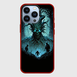 Чехол для iPhone 13 Pro Огромный энт, цвет: 3D-красный