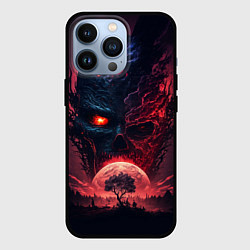 Чехол iPhone 13 Pro Планета демонов