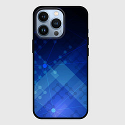 Чехол для iPhone 13 Pro Геометрия элементов, цвет: 3D-черный
