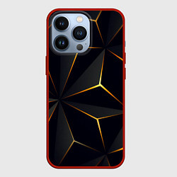 Чехол iPhone 13 Pro Hexagon Line Smart