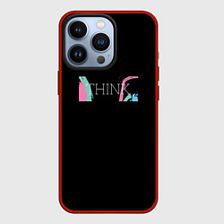 Чехол iPhone 13 Pro Надпись think