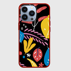 Чехол iPhone 13 Pro Красочная цветочная композиция