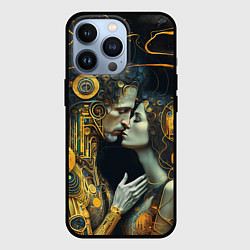 Чехол для iPhone 13 Pro Gustav Klimt Cyberpunk, цвет: 3D-черный