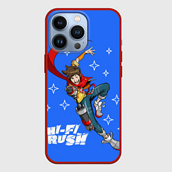 Чехол iPhone 13 Pro Меломан Чай - Hi fi rush