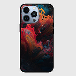 Чехол iPhone 13 Pro Разноцветные брызги краски