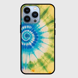 Чехол для iPhone 13 Pro Тай Дай: арт нейросети, цвет: 3D-черный