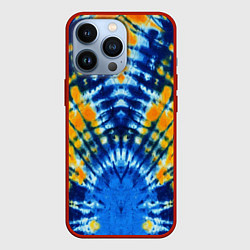 Чехол iPhone 13 Pro Tie dye стиль хиппи