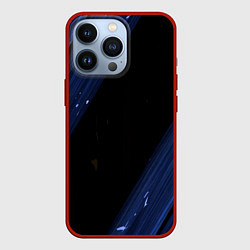 Чехол для iPhone 13 Pro Текстура красок, цвет: 3D-красный