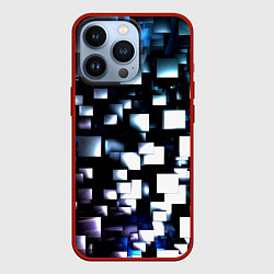 Чехол iPhone 13 Pro Неоновые кубы абстракция