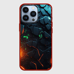 Чехол iPhone 13 Pro Абстракция объемные плиты