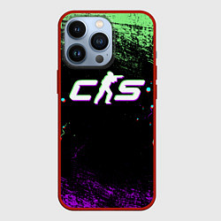 Чехол iPhone 13 Pro Counter Strike 2 - Neon