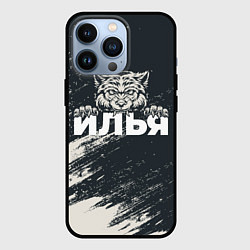 Чехол для iPhone 13 Pro Илья зубастый волк, цвет: 3D-черный