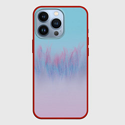 Чехол для iPhone 13 Pro Пурпурный огонь, цвет: 3D-красный