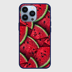 Чехол iPhone 13 Pro Сочная текстура из долек арбуза