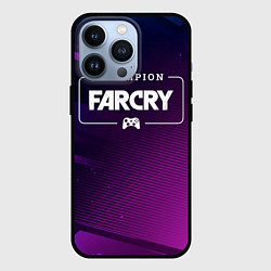 Чехол iPhone 13 Pro Far Cry gaming champion: рамка с лого и джойстиком