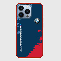 Чехол iPhone 13 Pro BMW m performance grunge