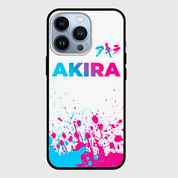 Чехол iPhone 13 Pro Akira neon gradient style: символ сверху