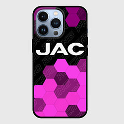 Чехол iPhone 13 Pro JAC pro racing: символ сверху