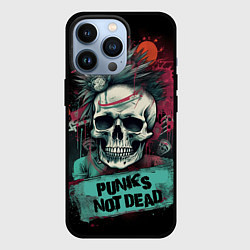 Чехол iPhone 13 Pro Punks not dead