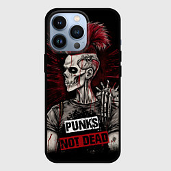 Чехол iPhone 13 Pro Punks not dead