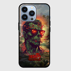 Чехол для iPhone 13 Pro Dead island 2 zombie, цвет: 3D-черный