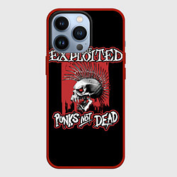 Чехол iPhone 13 Pro Exploited - punks not dead