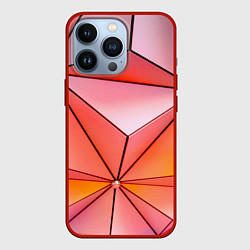 Чехол iPhone 13 Pro Розовый обман зрения