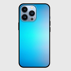 Чехол iPhone 13 Pro Градиент из голубого в розовый