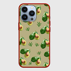 Чехол iPhone 13 Pro Авокадо и веточка