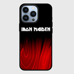 Чехол iPhone 13 Pro Iron Maiden red plasma