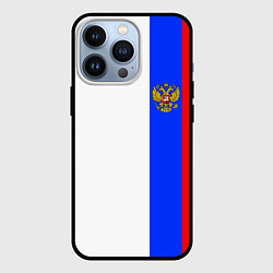 Чехол iPhone 13 Pro Цвета России - герб