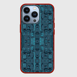 Чехол iPhone 13 Pro Паттерн микросхема