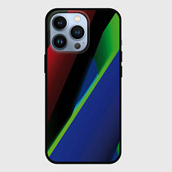 Чехол iPhone 13 Pro Цветные полосы