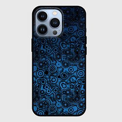 Чехол для iPhone 13 Pro Смешение молекул midjourney, цвет: 3D-черный